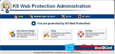 ภาพหน้าจอ K9 Web Protection สำหรับ Windows 8