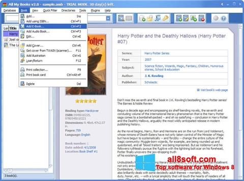 ภาพหน้าจอ All My Books สำหรับ Windows 8
