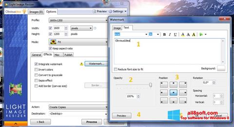 ภาพหน้าจอ Light Image Resizer สำหรับ Windows 8