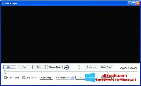ภาพหน้าจอ MP4 Player สำหรับ Windows 8